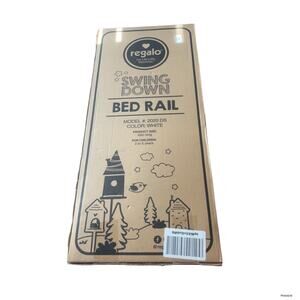 Regalo Swing Down Bed Rail Guard, with Reinforced Anchor Safety System 2020 NIB